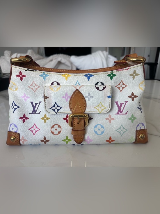Louis Vuitton Handbags - Louis Vuitton Eliza Takashi Murakami White Multicolor Monogram Shoulder Bag